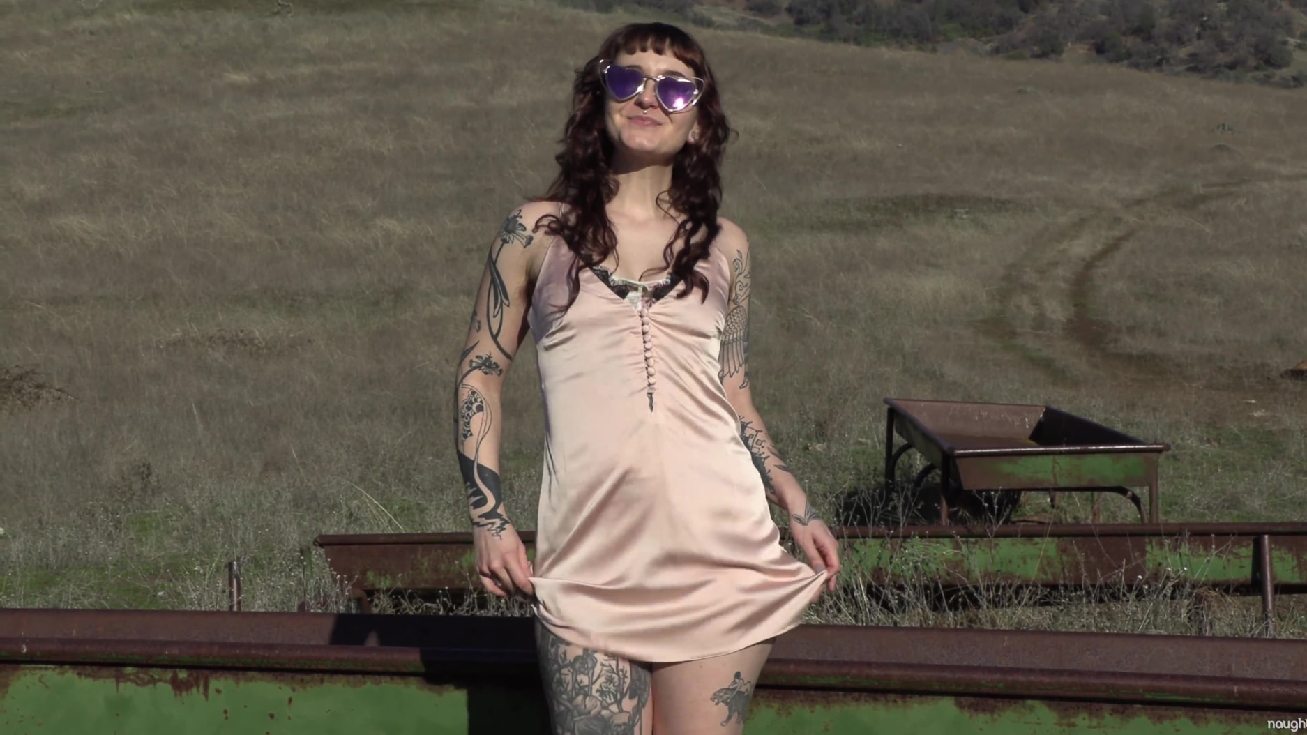 Eat my pussy on the farm