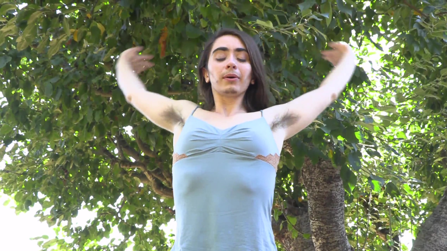 Hairy Erotic Gymnast