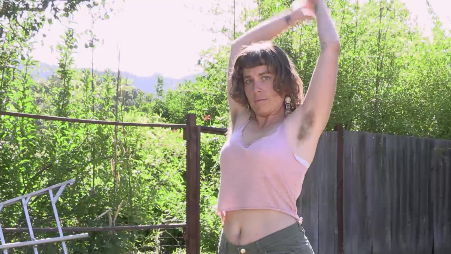 Hairy Amateur in the Garden