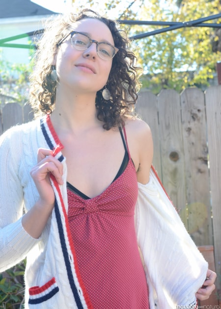 Hairy Girl w/Glasses