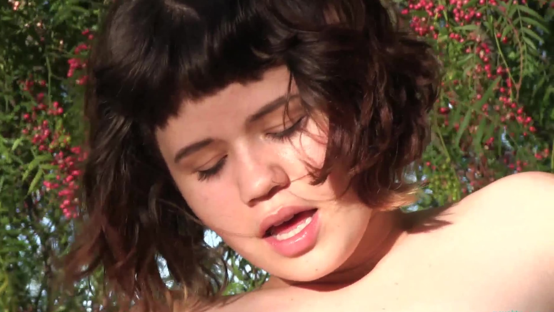 Playing with a sex toy