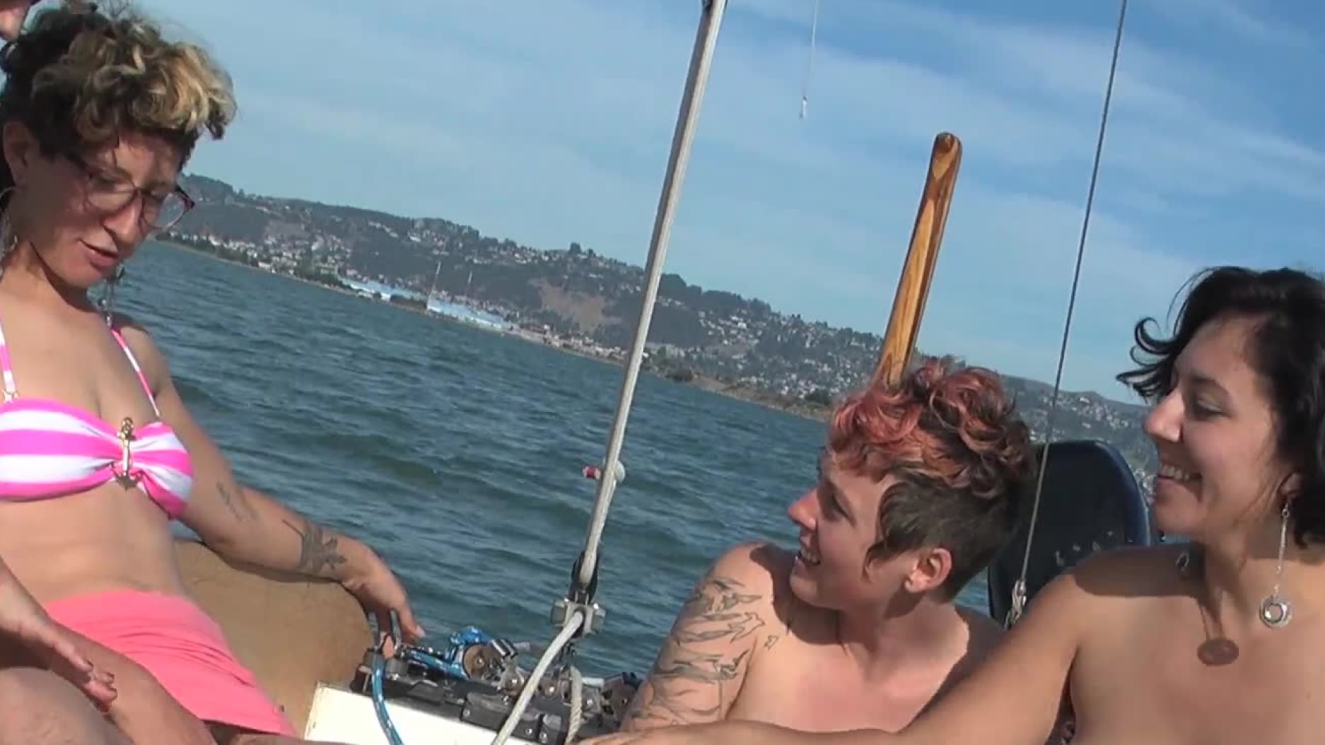 Hairy Lesbian Boat Orgy: Finale