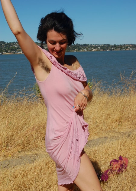 New Model! Sadie loves the sun