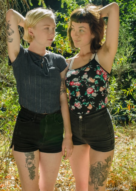 Real Life Lesbian Couple!