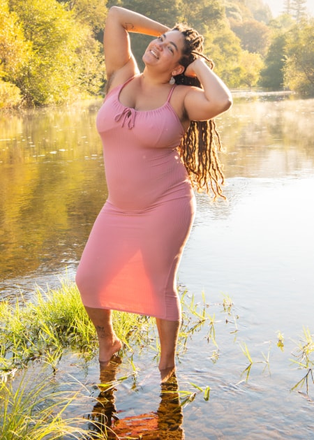 Powerful River Goddess