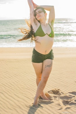 Sunkissed Hairy Beauty